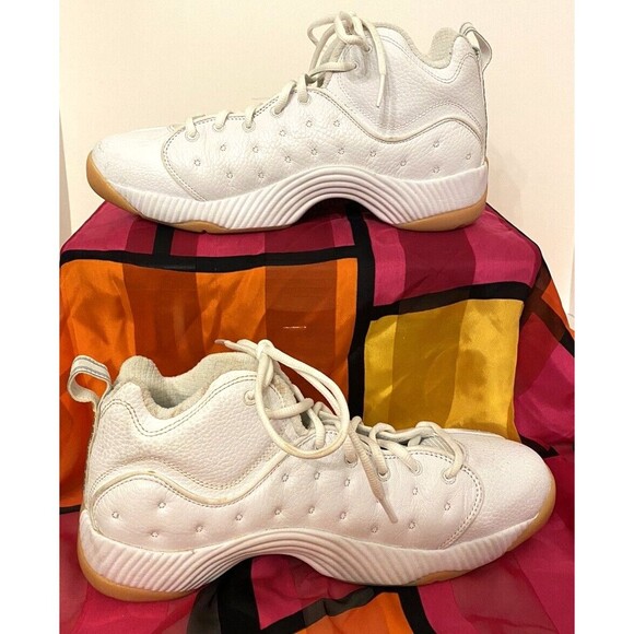 Nike Air Jordan‎ Jumpman Team 2 White 819175-104 Size 10 Gum Sole main image 7